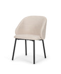 beige upholstered dining chair modern