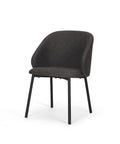 grey upholstered dining chair modern