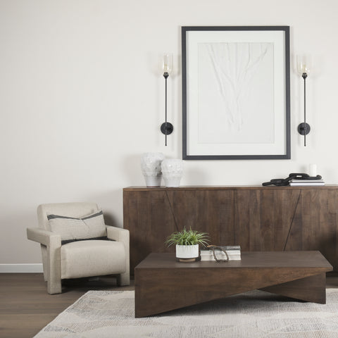 West  Medium Brown - Coffee Table Mercana