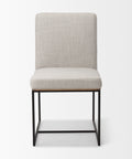 beige dining chair 