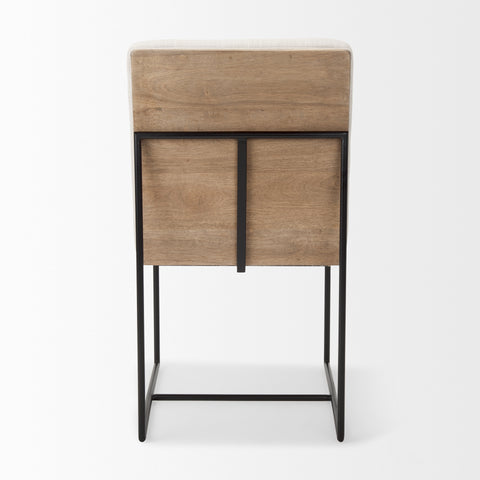 modern beige dining chair