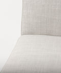 linen blend dining chair beige