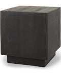 modern wood end table