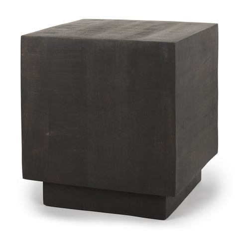 modern wood end table