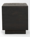 dark brown end table