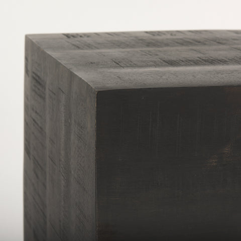 dark brown end table
