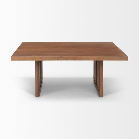 Grier Medium Brown - Coffee Table Mercana