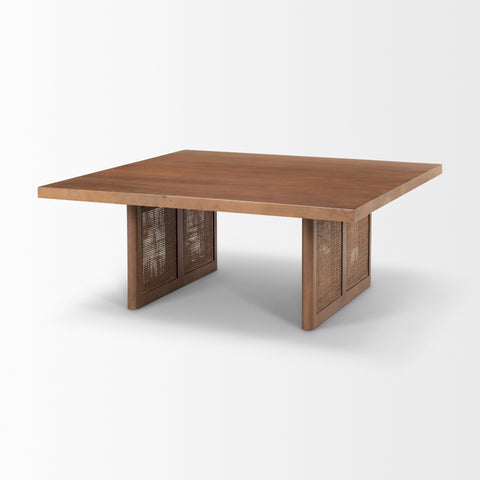 Grier Medium Brown - Coffee Table Mercana