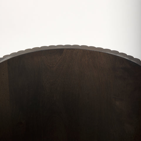 mango wood end table