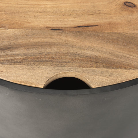 Eclipse Gunmetal Gray - Coffee Table Mercana (Set Of Two)
