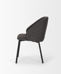 grey upholstered dining chair modern