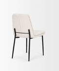 cream dining chair