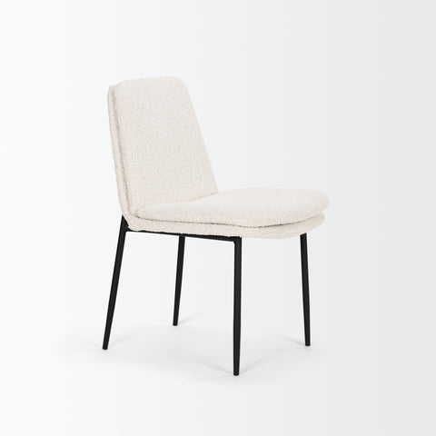 cream dining chair