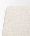 boucle dining chair