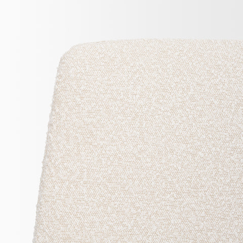 boucle dining chair