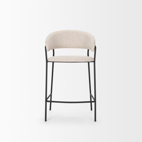 Carolyn Oatmeal - Counter Chair Mercana