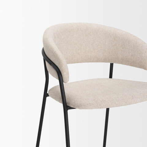 Modern Kitchen Counter Chair – Carolyn Oatmeal Mercana - Canadian ...