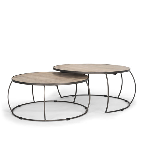 Clapp Light Brown - Coffee Table Mercana (Set Of Two)