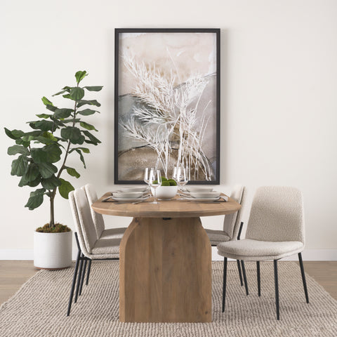 modern upholstered dining chair