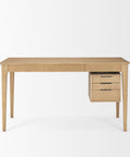Tino Solid Oak Wood Desk-2