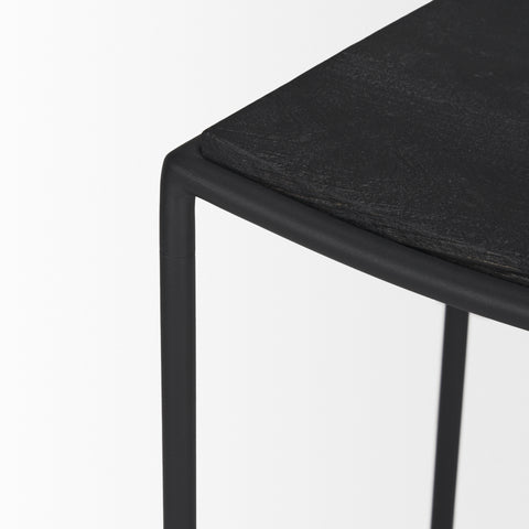 Taniel Black - Counter Chair Mercana