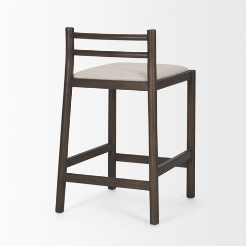 Sam Dark Brown - Counter Chair Mercana