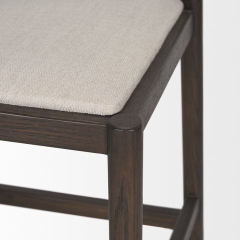 Sam Dark Brown - Counter Chair Mercana