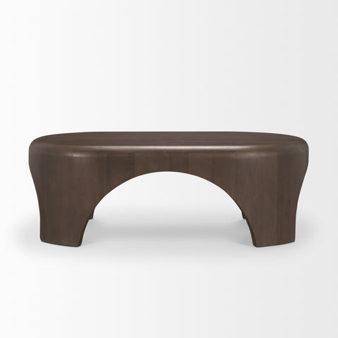 Shima Dark Brown - Coffee Table Mercana