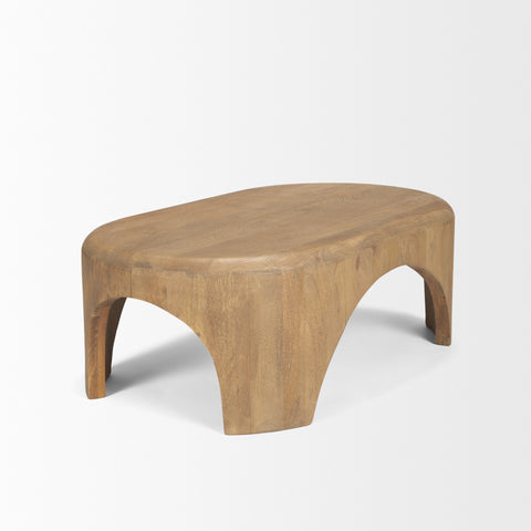 Shima Light Brown - Coffee Table Mercana
