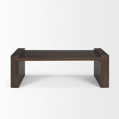 Wesson Dark Brown - Coffee Table Mercana