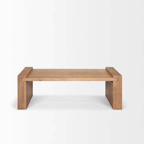 Wesson Light Brown - Coffee Table Mercana