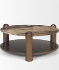 round marble coffee table cappuccino