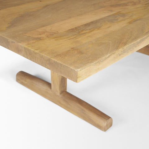 Viktor Light Brown - Coffee Table Mercana