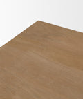 Grier Light Brown Mango Wood Cane Desk-7