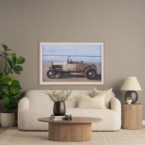 Terra Light Brown Oval - Coffee Table Mercana