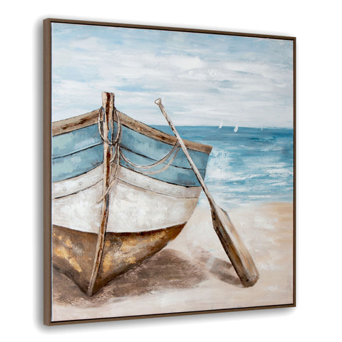 Peaceful Shores- Art Canvas Vertuu