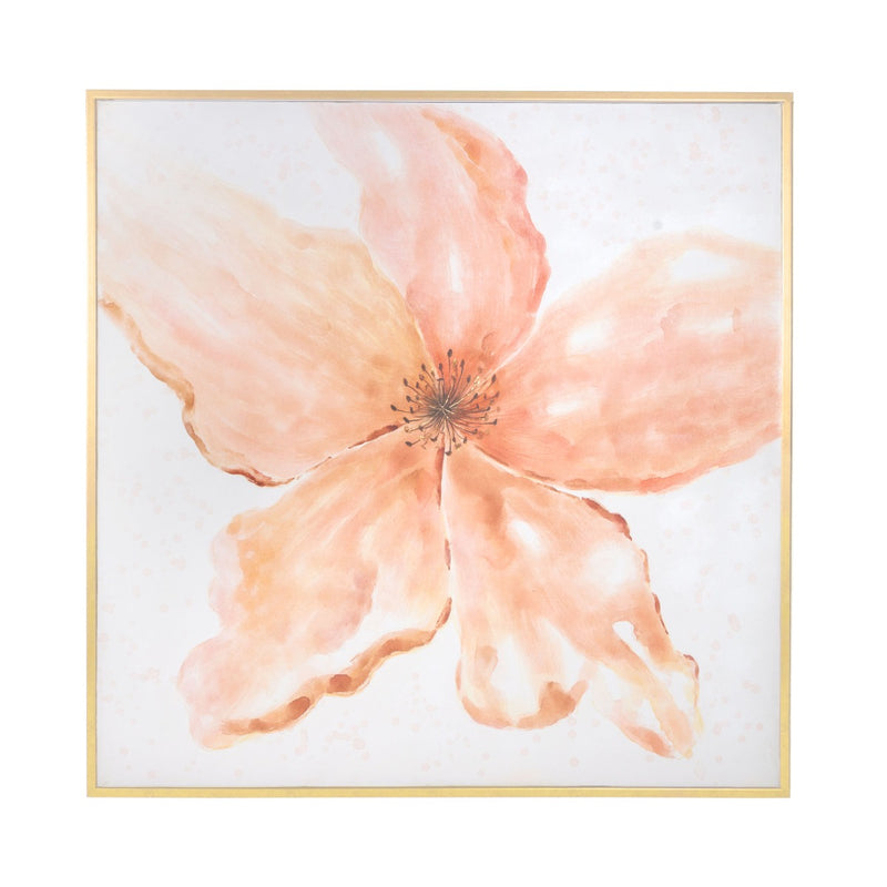 Peach Petals - Art Canvas Vertuu