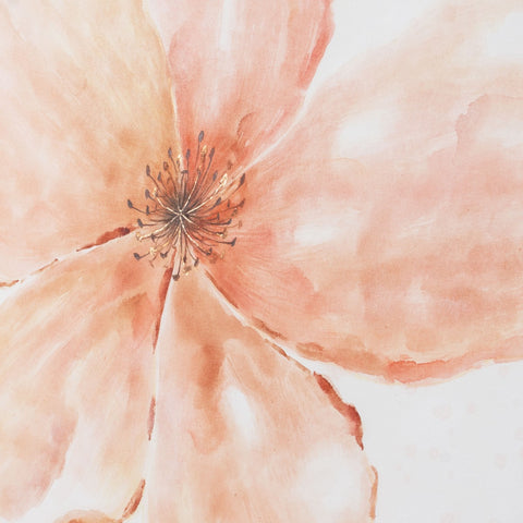 Peach Petals - Art Canvas Vertuu