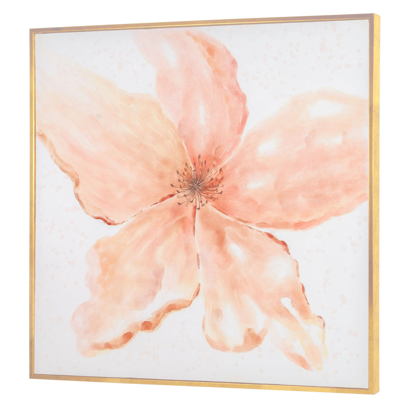 Peach Petals - Art Canvas Vertuu