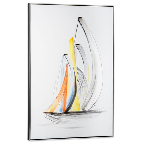 Sweeping Sails II - Art Canvas Vertuu