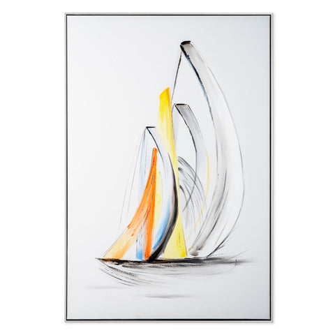 Sweeping Sails II - Art Canvas Vertuu