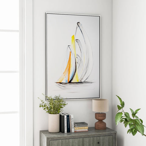 Sweeping Sails II - Art Canvas Vertuu