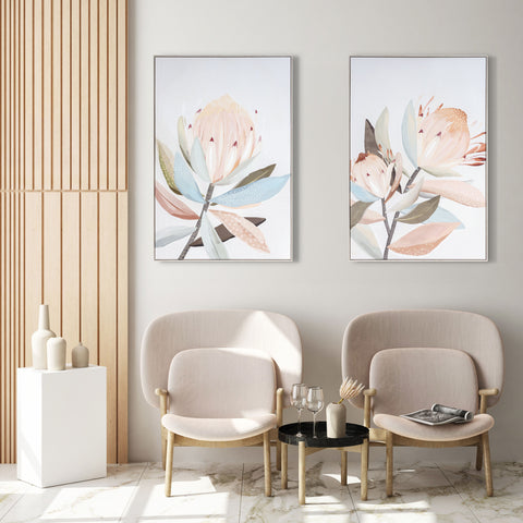 Blush Blossom I - Art Canvas Vertuu