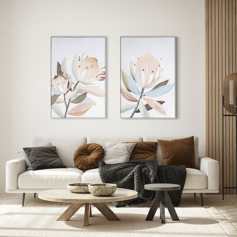 Blush Blossom I - Art Canvas Vertuu