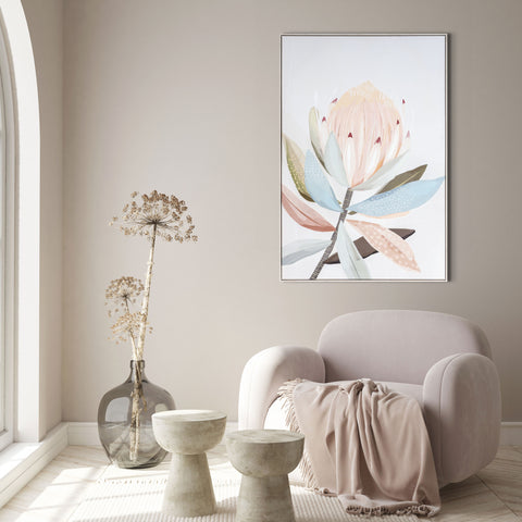 Blush Blossom II - Art Canvas Vertuu