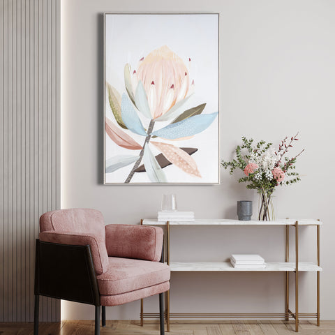 Blush Blossom II - Art Canvas Vertuu