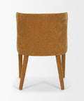 chenille modern dining chair