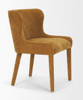 chenille modern dining chair