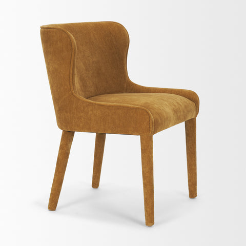chenille modern dining chair