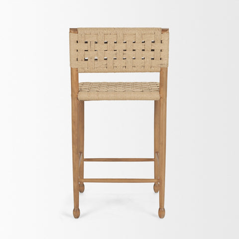 Brinley Modern Woven Counter Stool -4